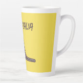 Tasse Latte Mosaïque autochtone de Kangaroo (Droite)