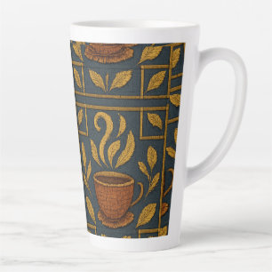 Tasse Latte Mosaïque brassée