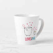 Tasse Latte Mostropi│Love is in the air (Angle droit)