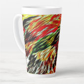 Tasse Latte motif (Angle gauche)