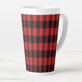 Tasse Latte Motif à plaid de Red Buffalo (Angle droit)