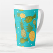 Tasse Latte motif ananas (Angle droit)