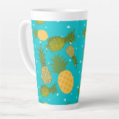 Tasse Latte motif ananas (Angle gauche)