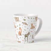 Tasse Latte Motif animal de bois mou (Angle droit)