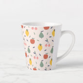 Tasse Latte Motif aux fruits mignons (Droite)