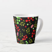 Tasse Latte Motif Berries (Angle droit)