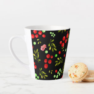 Tasse Latte Motif Berries