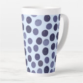Tasse Latte Motif Blueberry (Angle droit)
