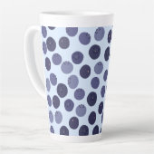 Tasse Latte Motif Blueberry (Angle gauche)