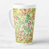 Tasse Latte Motif Branches Design-78466 (Angle gauche)