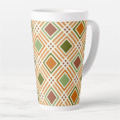 Tasse Latte Motif d'algues argileuses (Angle droit)