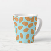 Tasse Latte Motif d'amandes (Angle droit)