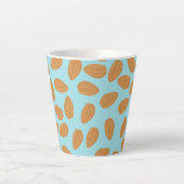 Tasse Latte Motif d'amandes (Devant)