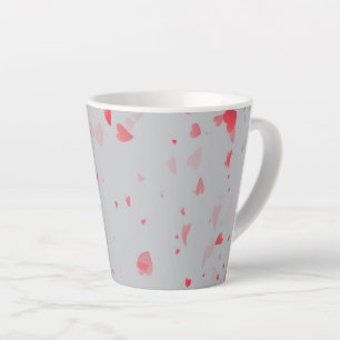 Tasse Latte Motif de coeur 37
