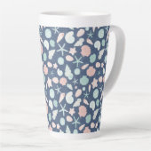 Tasse Latte motif de coquillages (Angle droit)