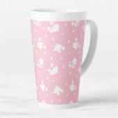 Tasse Latte Motif de fleurs de cerisiers de Sakura (Angle droit)