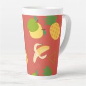 Tasse Latte Motif de fruits (Angle droit)