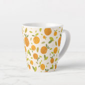 Tasse Latte Motif de fruits cuits à la chair (Angle droit)