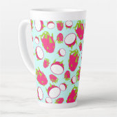 Tasse Latte Motif de fruits dragon (Angle gauche)