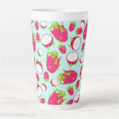 Tasse Latte Motif de fruits dragon (Devant)