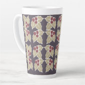 Tasse Latte Motif de houx (Angle gauche)
