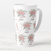 Tasse Latte Motif de Noël Bell (Angle droit)