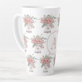 Tasse Latte Motif de Noël Bell (Angle gauche)