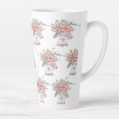 Tasse Latte Motif de Noël Bell (Droite)
