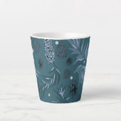 Tasse Latte Motif de Noël, Pine Snow 12 (Devant)