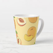 Tasse Latte Motif de pêche 7 (Angle droit)
