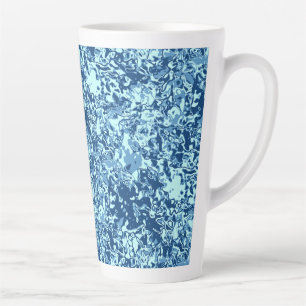 Tasse Latte Motif d'eau no 1 Black BG