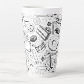 Tasse Latte Motif délicieux (Devant)