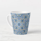 Tasse Latte Motif d'ornement 2 (Angle gauche)