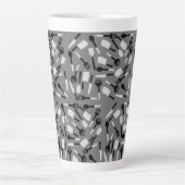 Tasse Latte Motif d'ustensiles de cuisine (Devant)