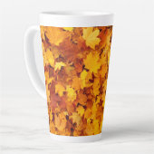 Tasse Latte Motif feuille d'érable-25877 (Angle gauche)
