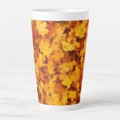 Tasse Latte Motif feuille d'érable-25877 (Devant)