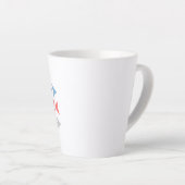 Tasse Latte Motif Flèche (Angle droit)