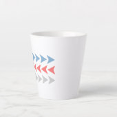 Tasse Latte Motif Flèche (Devant)