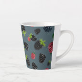 Tasse Latte Motif framboise 2 (Droite)