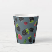 Tasse Latte Motif framboise 2 (Devant)