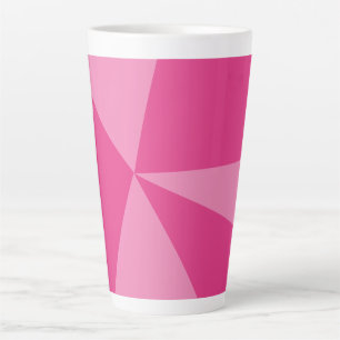 Tasse Latte Motif géométrique triangles