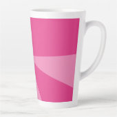 Tasse Latte Motif géométrique triangles (Droite)