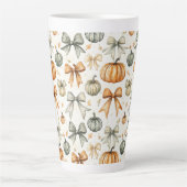 Tasse Latte Motif mignon de la bow automate (Devant)