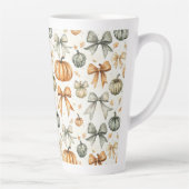 Tasse Latte Motif mignon de la bow automate (Droite)