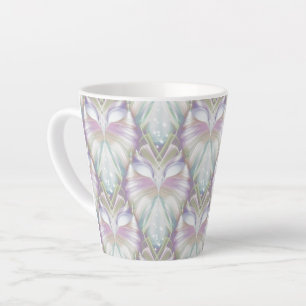 Tasse Latte Motif Oracle Owl Pastel Purple