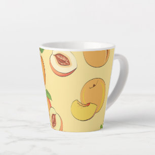 Tasse Latte Motif pêche 7
