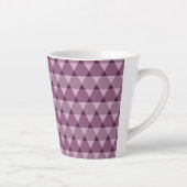 Tasse Latte Motif triangles (Droite)