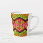 Tasse Latte motif zigzag (Droite)