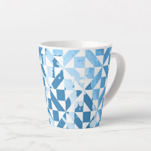 Tasse Latte Motifs d'aquarelle
