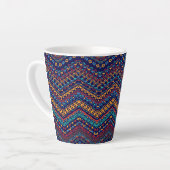 Tasse Latte Motifs ethniques (Angle gauche)